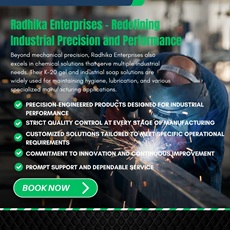 🌟 Radhika Enterprise – Redefining Industrial Precision and Performance 🌟