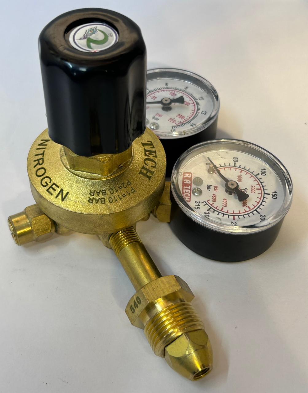 Single Stage Double Gauge Regulators  - Nitrogen