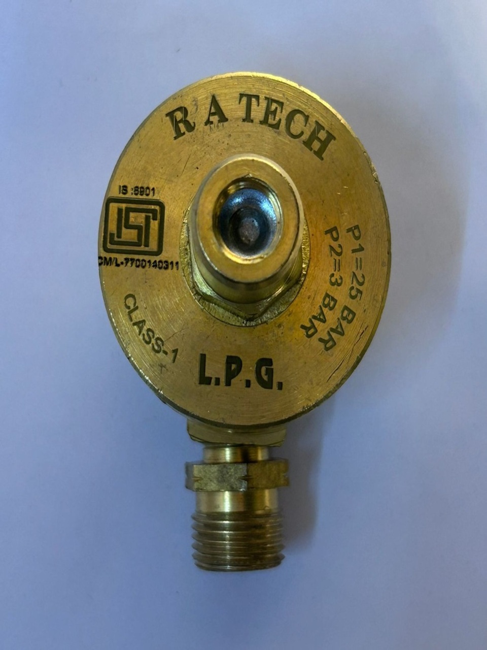 LPG Regulator Without Gauge
