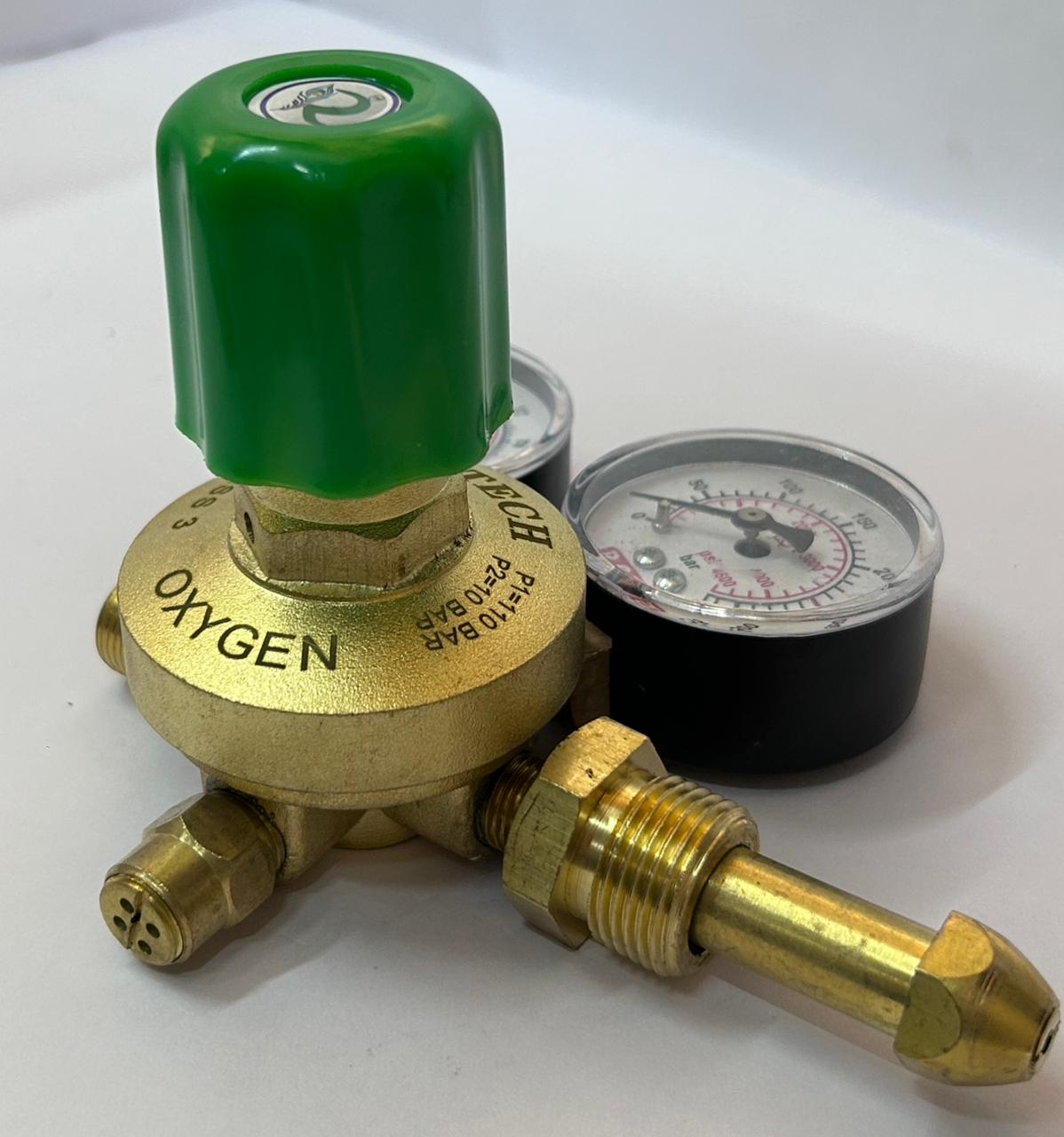 Single Stage Double Gauge Regulators - Oxygen