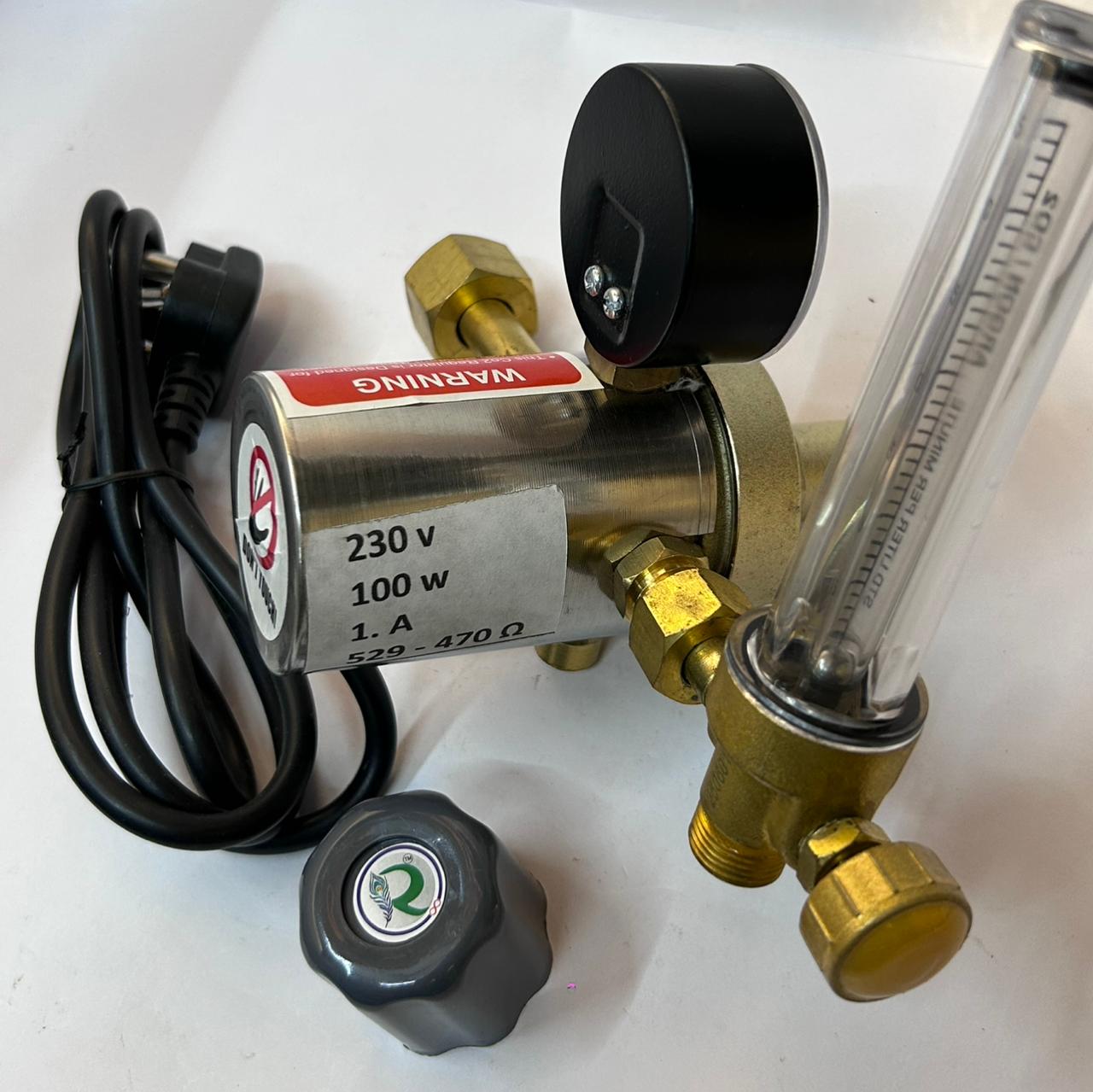 Combo Regulator with Heater & Flowmeter - FRH1