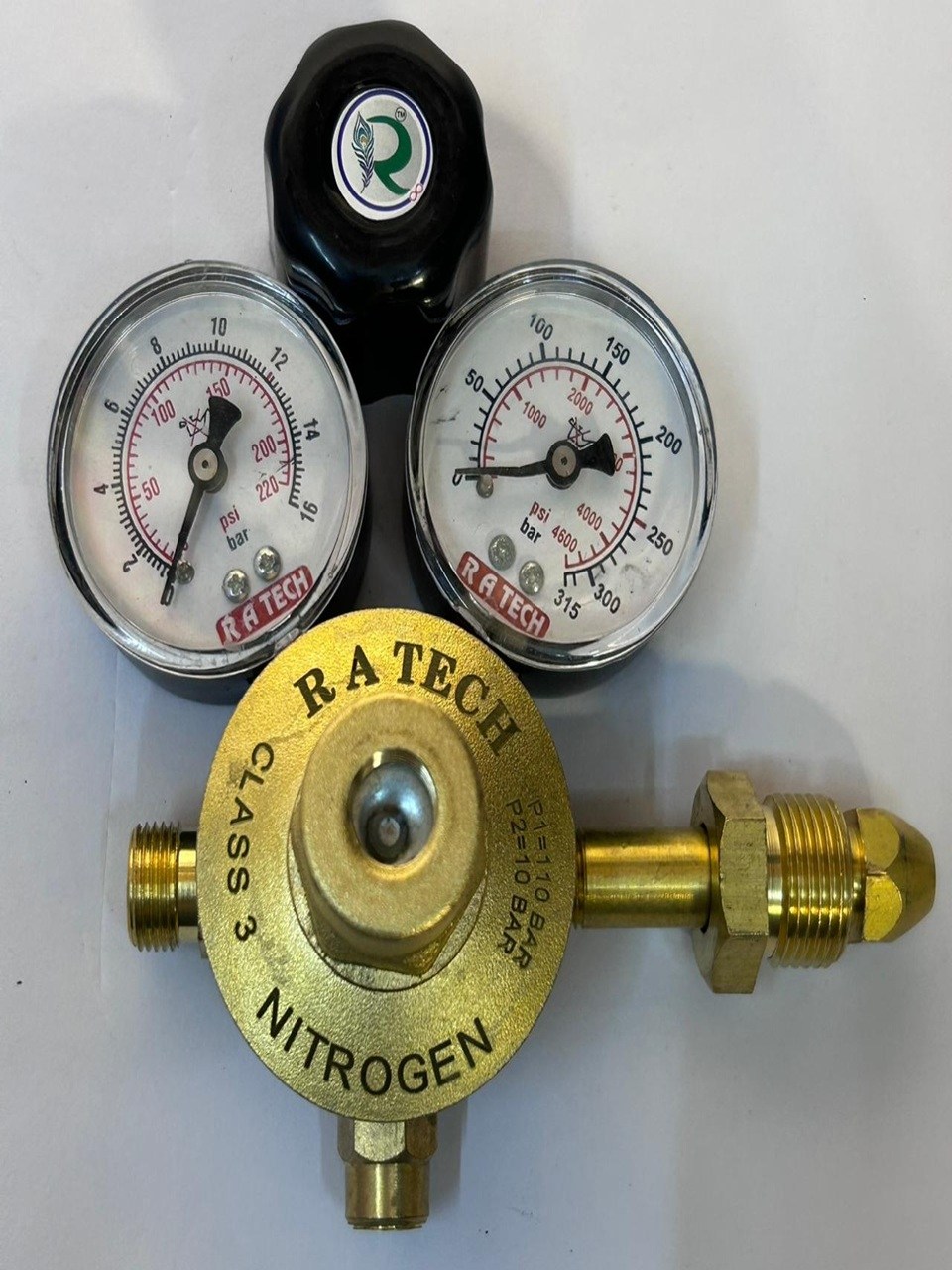 Single Stage Double Gauge Regulators  - Nitrogen